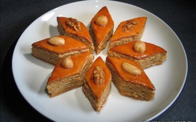 Pakhlava – 8 Gebäckstücke